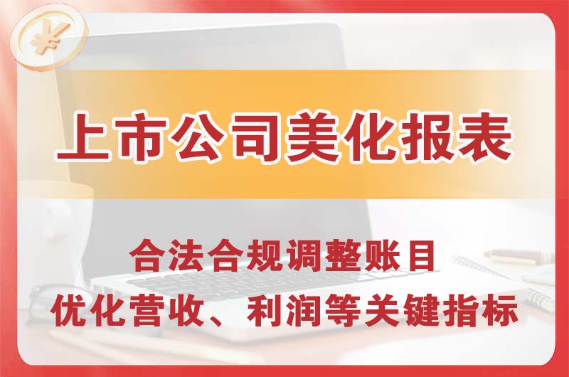 荆州上市公司美化报表